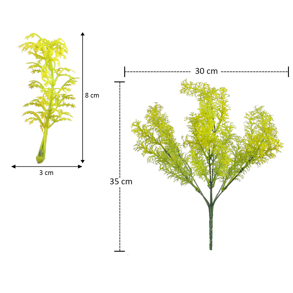 Artificial Moss Plant Single Bunch (without vase) - Image 6