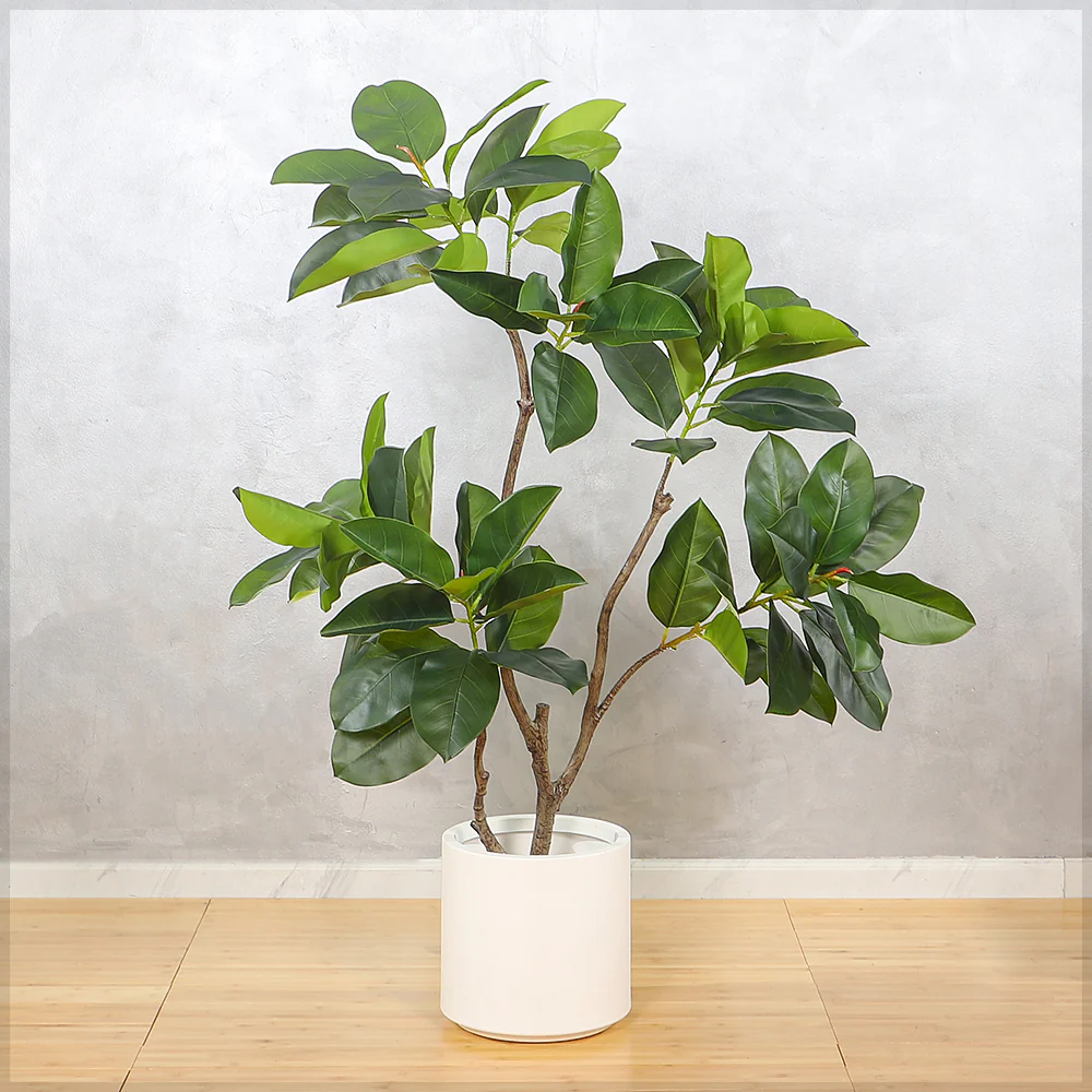 Artificial Oak Ficus Tree(with black nursery pot) - Image 7
