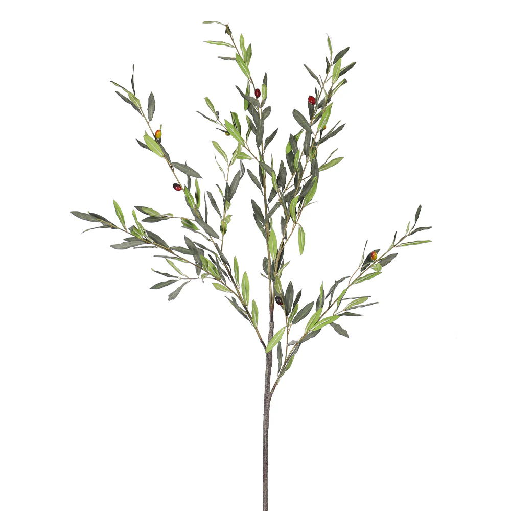 Artificial Olive Branch(without vase) - Image 3