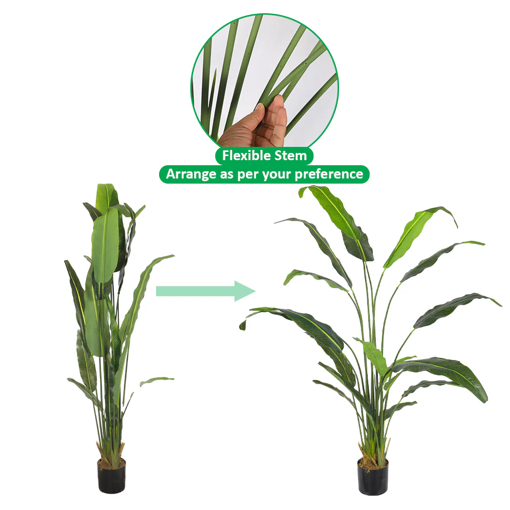 Artificial Paradise Plant 200cm Tall - Image 4