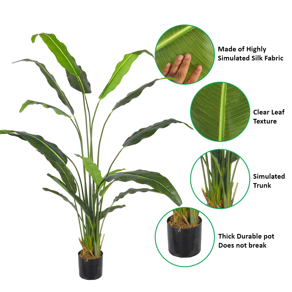 Artificial Paradise Plant 200cm Tall - Image 6
