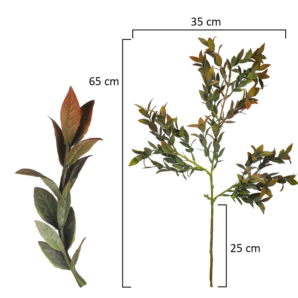 Artificial Single Stem Parvifolia Eucalyptus(without vase) - Image 5