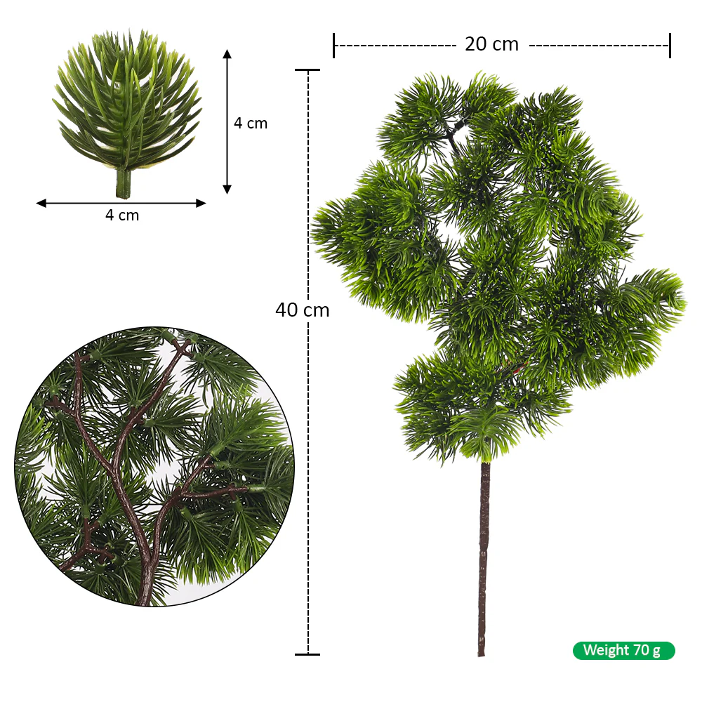 Artificial Pine Leaves Branch - Image 2