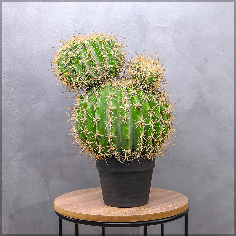 Artificial Potted Cactus Ball - Image 5