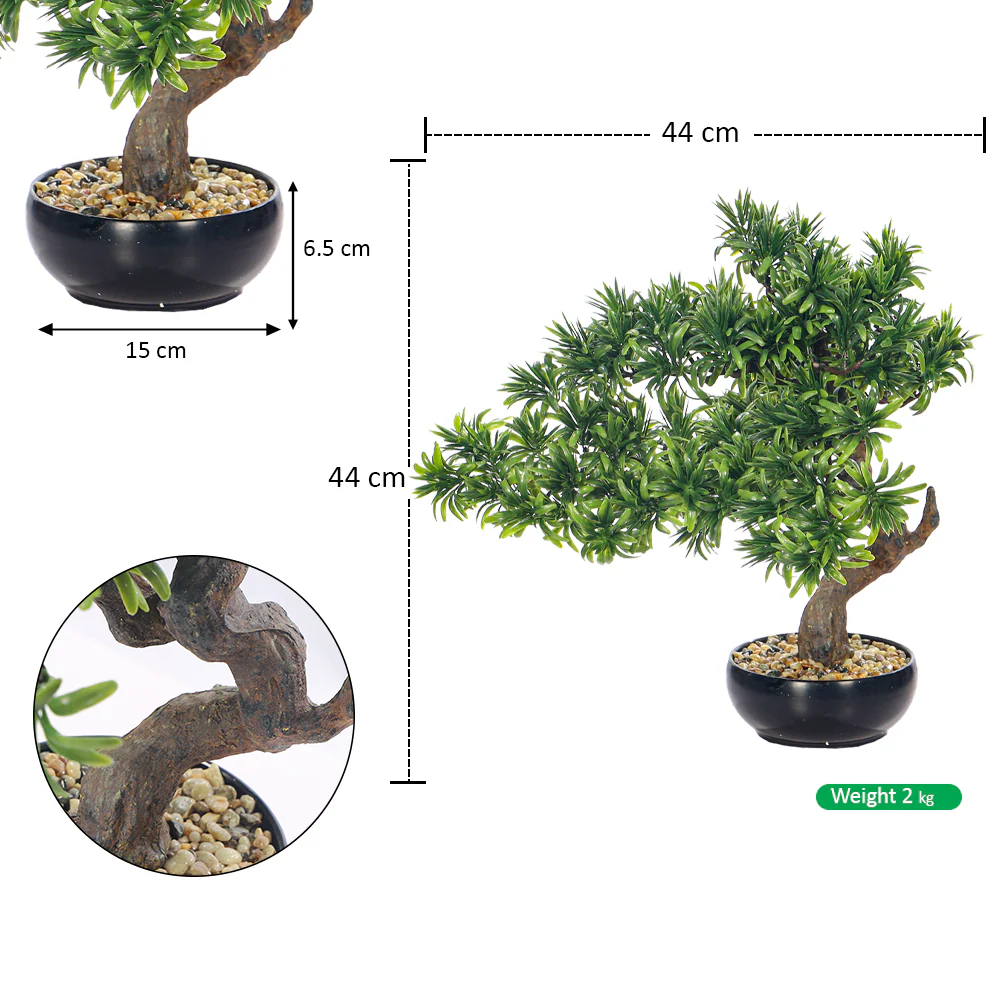 Artificial Potted Decorative Bonsai Plant - Image 3