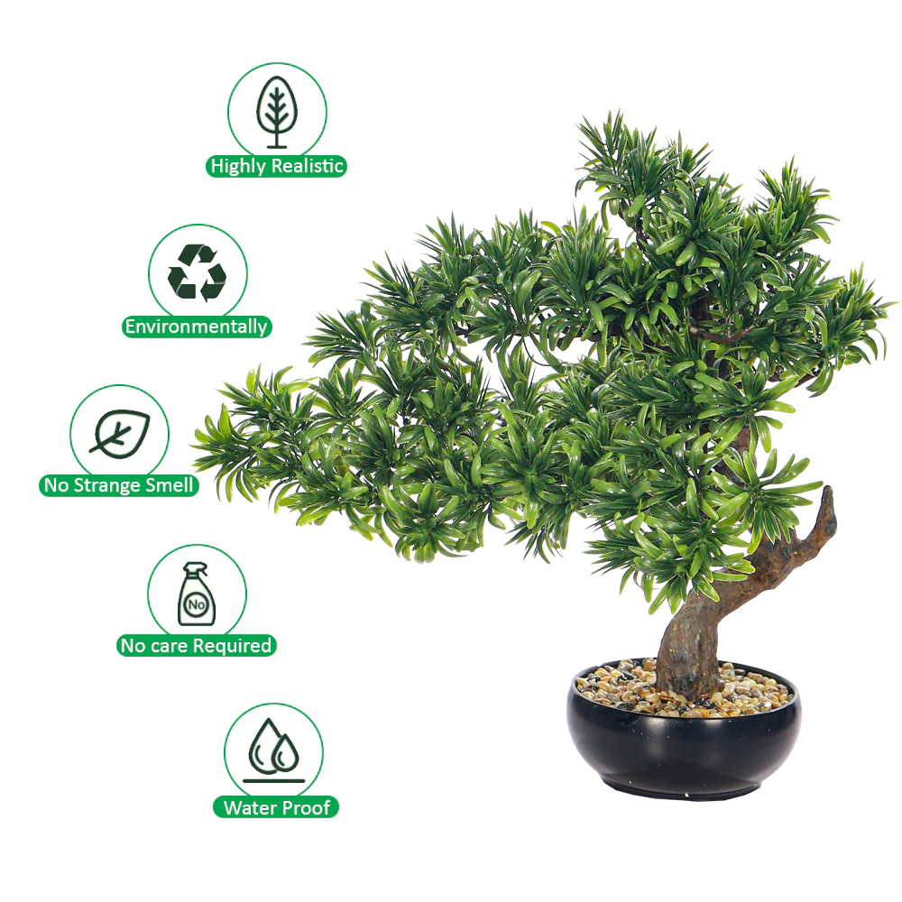 Artificial Potted Decorative Bonsai Plant - Image 4