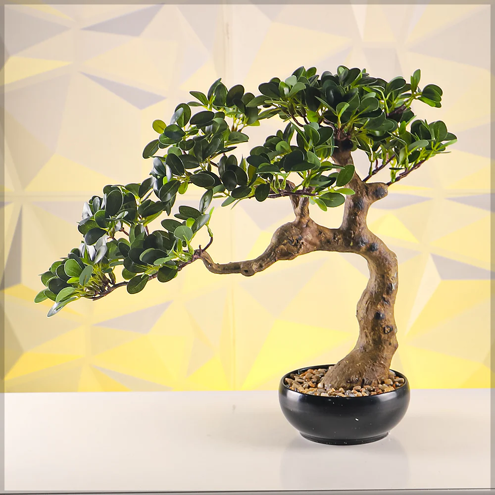 Artificial Potted Ficus Bonsai Plant - Image 14