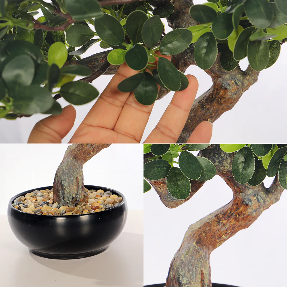 Artificial Potted Ficus Bonsai Plant - Image 19
