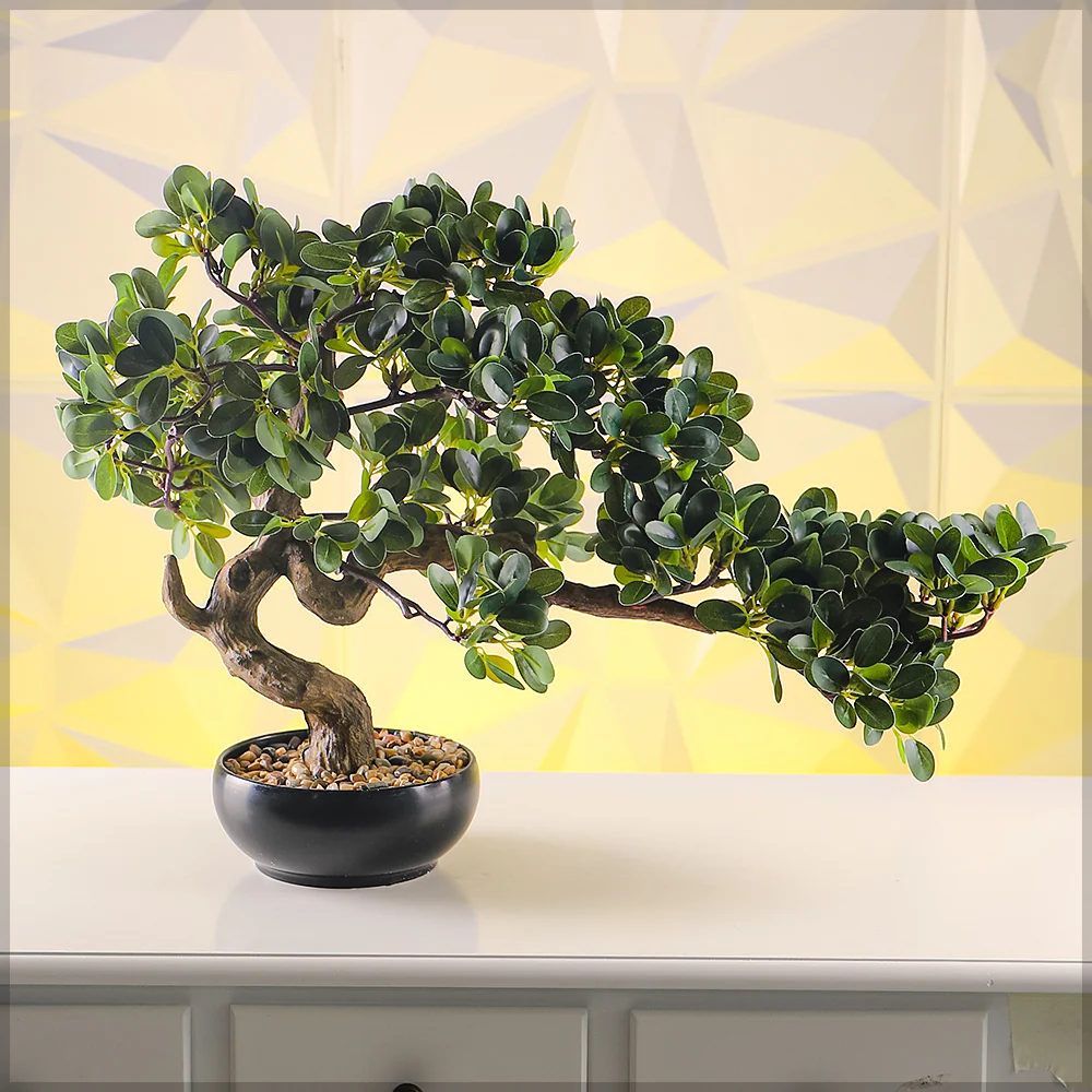 Artificial Potted Ficus Bonsai Plant - Image 29