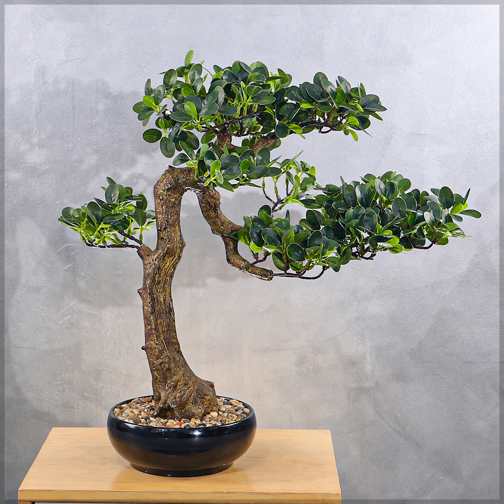 Artificial Potted Ficus Bonsai Plant - Image 30