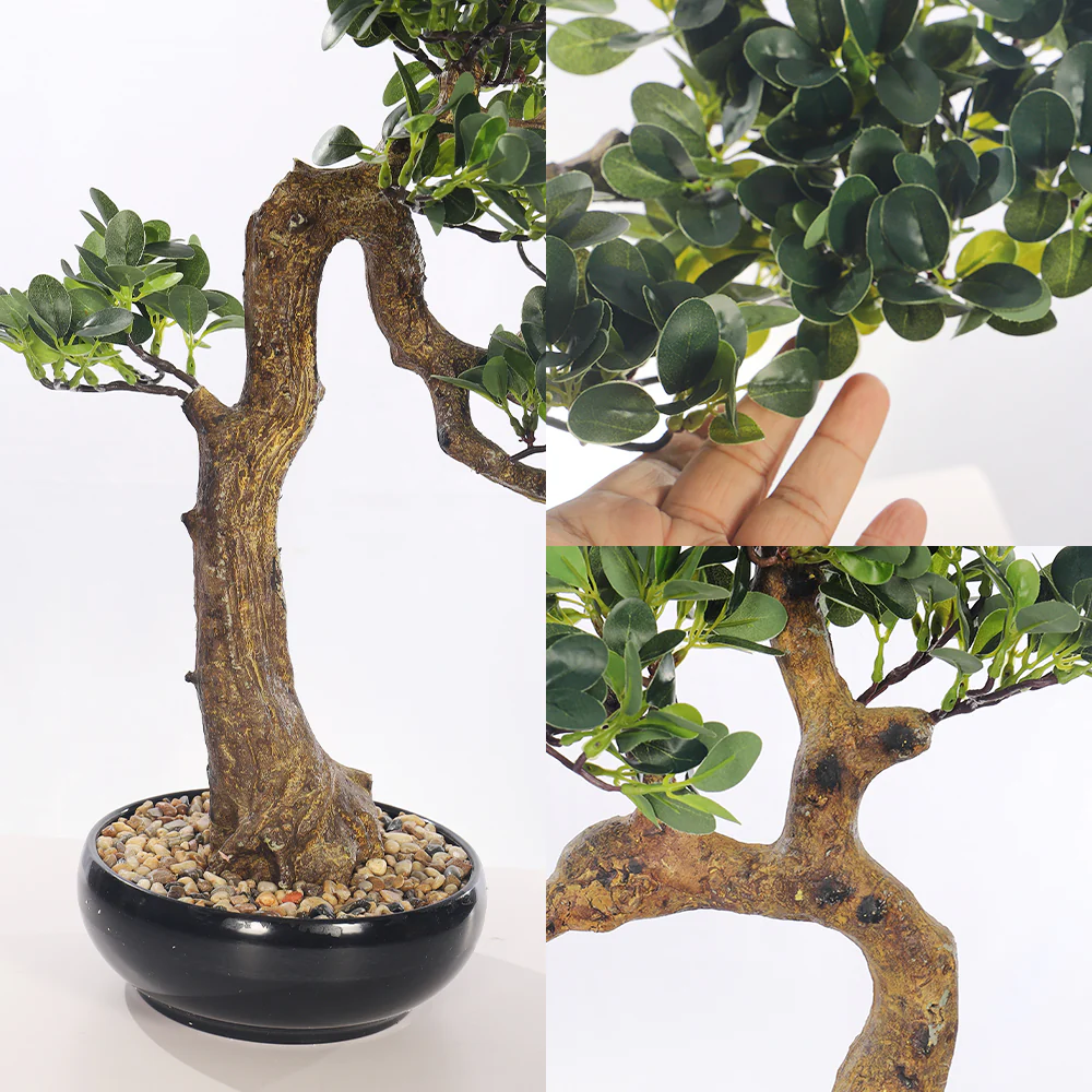 Artificial Potted Ficus Bonsai Plant - Image 34