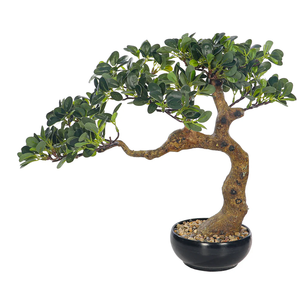 Artificial Potted Ficus Bonsai Plant - Image 9