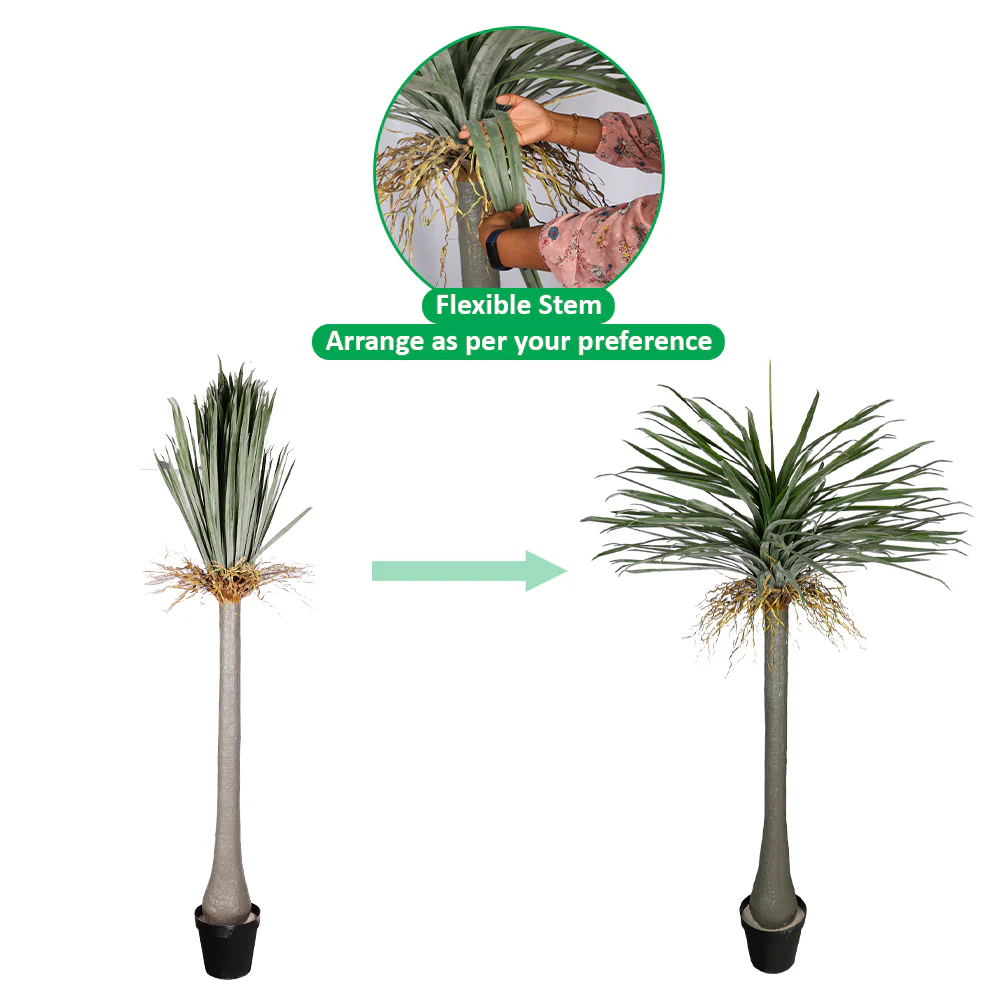 Artificial Potted Yucca Plant - Image 4