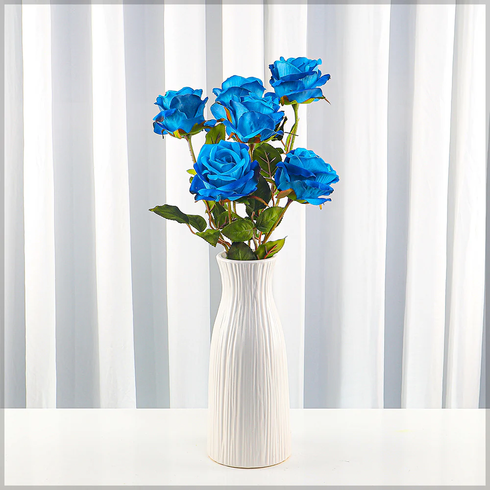 Artificial Rose Flower Single Stem ( without vase) - Image 7