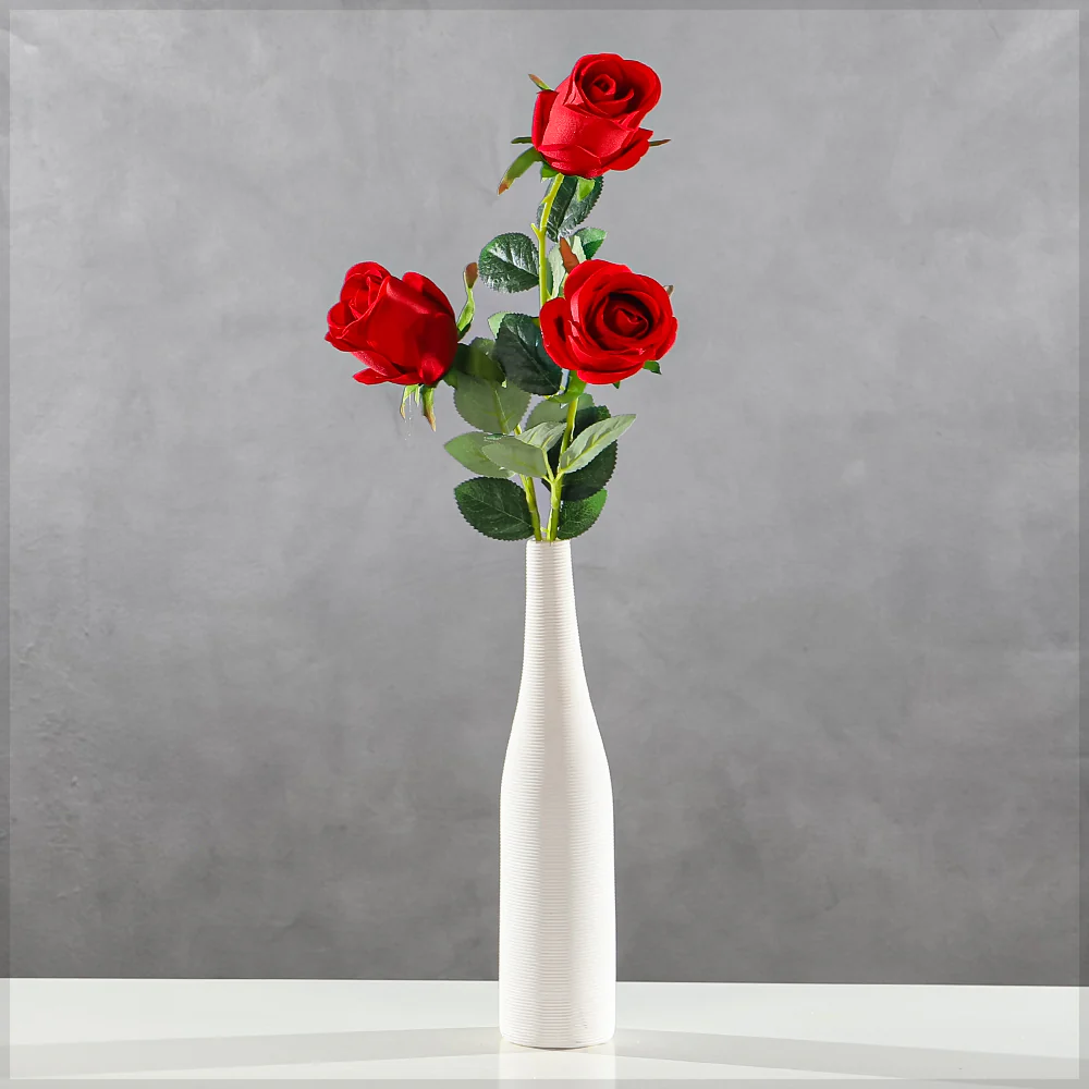 Artificial Rose Single Stem Flower