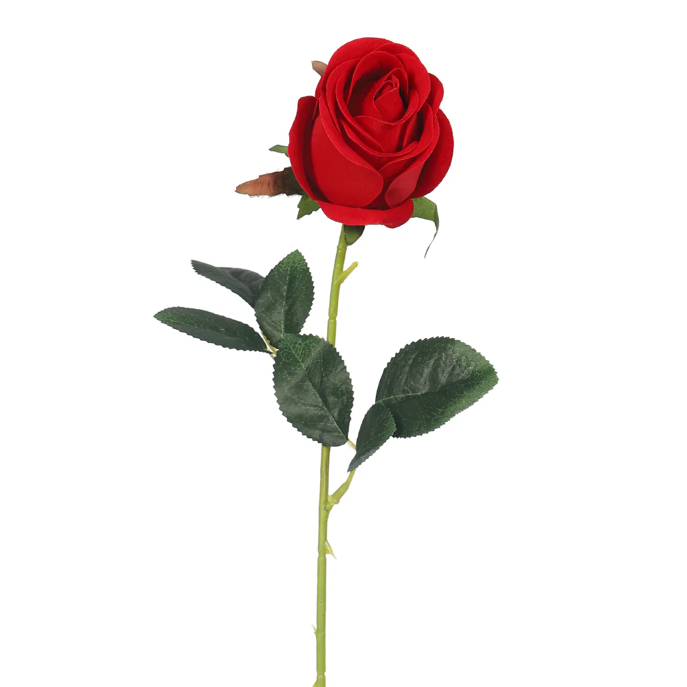 Artificial Rose Single Stem Flower - Image 2