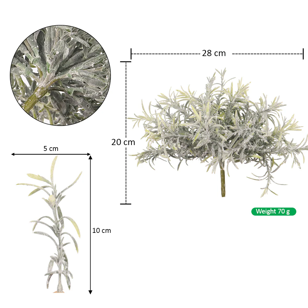 Artificial Rosemary Bushes(without vase) - Image 6