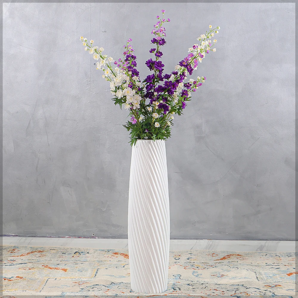 Artificial Silk Delphinium Flower Stem - Image 12