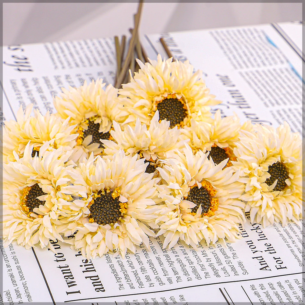 Artificial Silk Gerbera Flower Single Bunch - Image 4