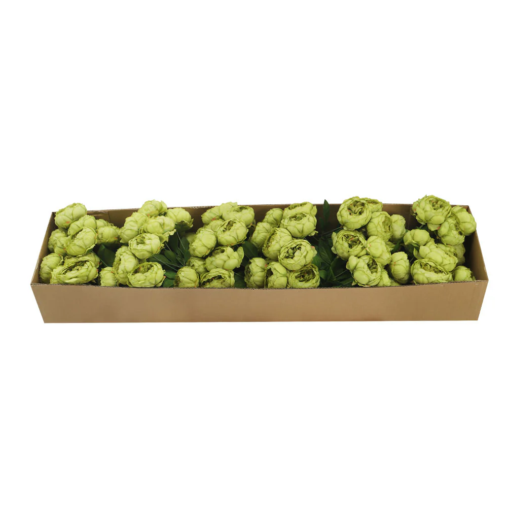 Artificial Silk Peony Flowers Single Bunch (without vase) - Image 28
