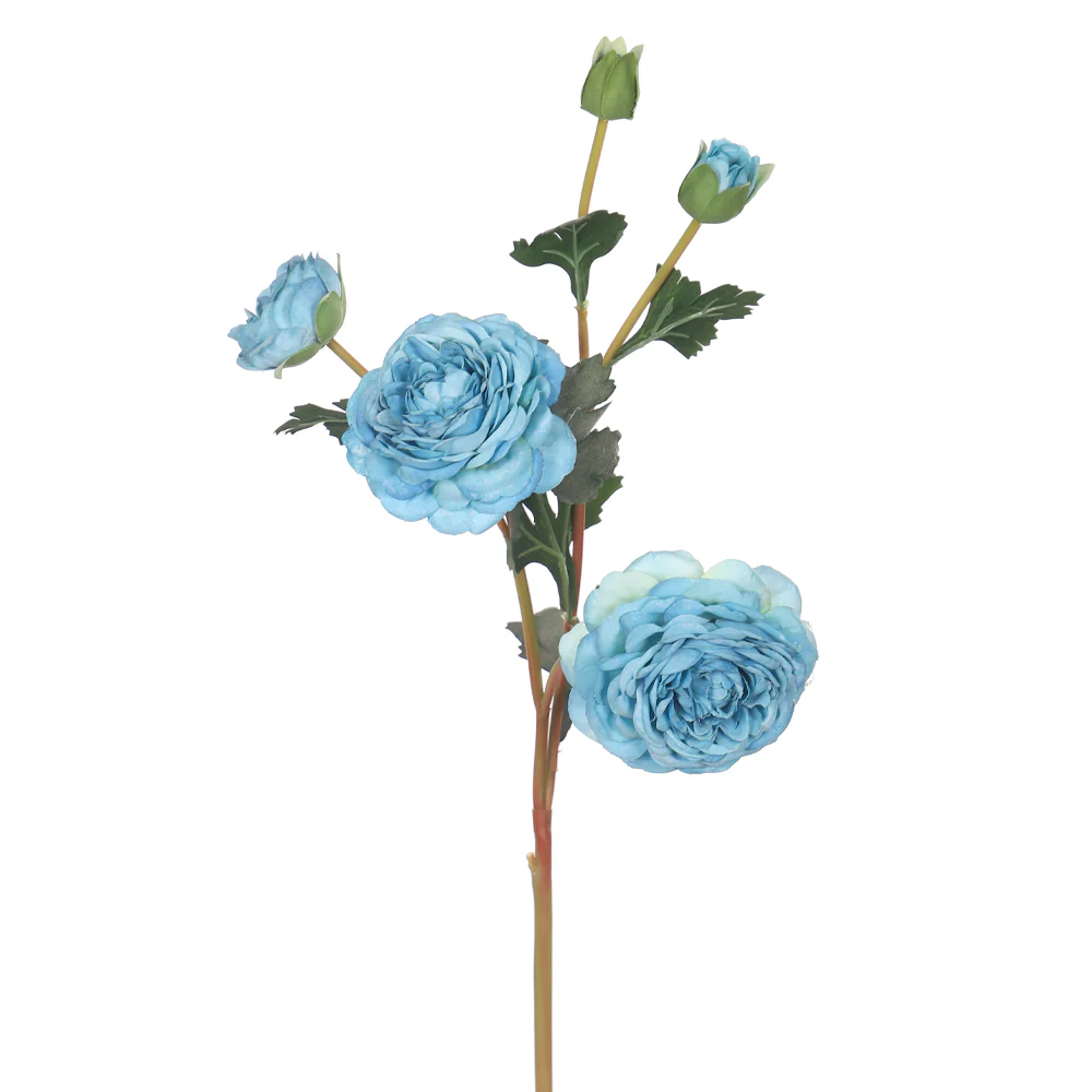 Artificial Silk Rose Flower Single Stem(without vase) - Image 15