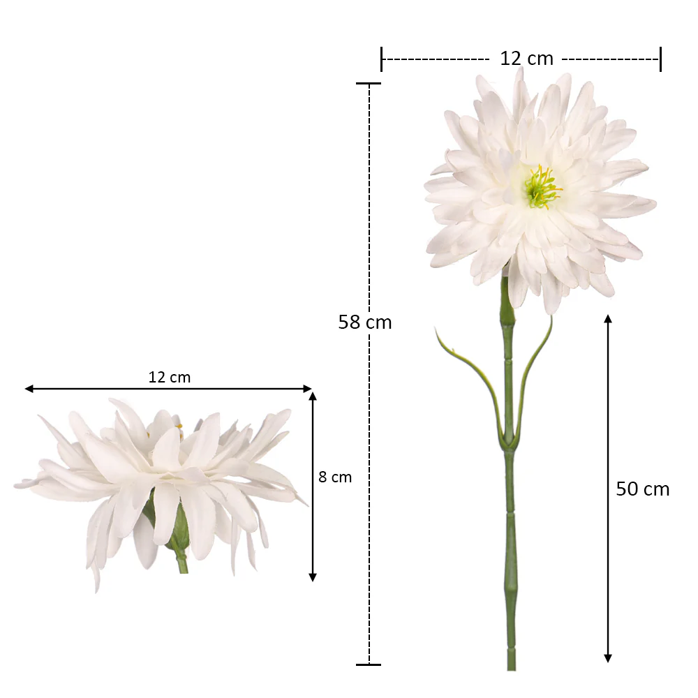 Artificial Single Gerbera Stem(without vase) - Image 5