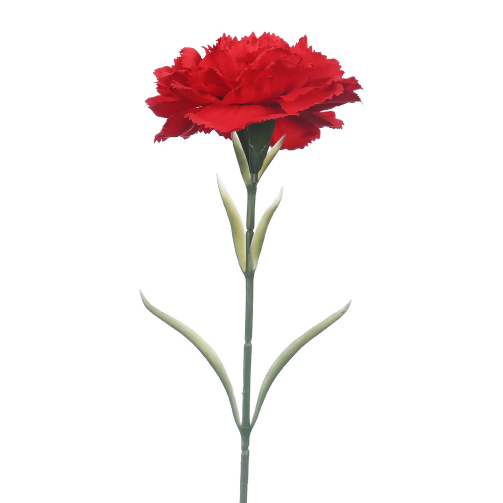 Artificial Single Stem Carnation Flowers(without glass vase) - Image 12