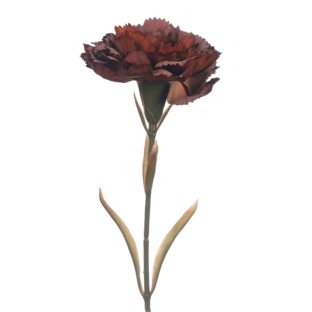 Artificial Single Stem Carnation Flowers(without glass vase) - Image 24