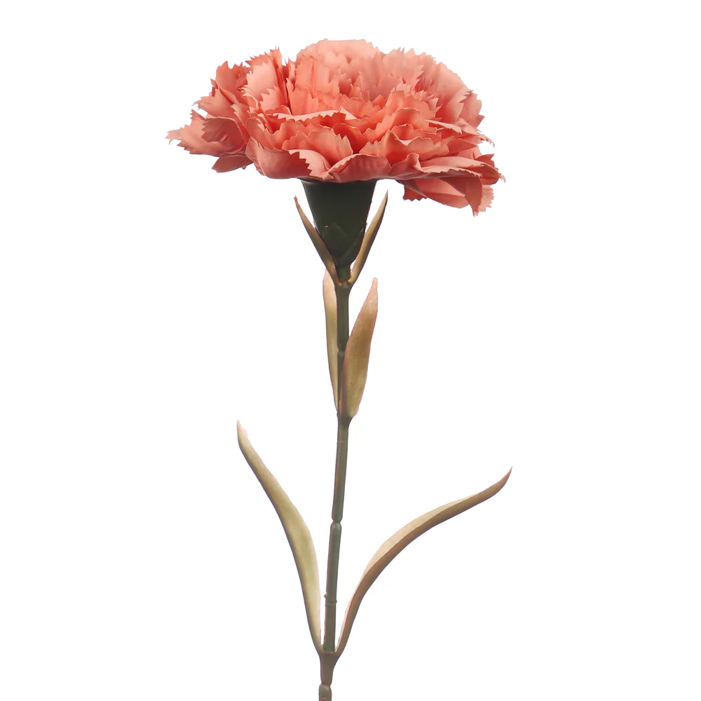 Artificial Single Stem Carnation Flowers(without glass vase) - Image 27