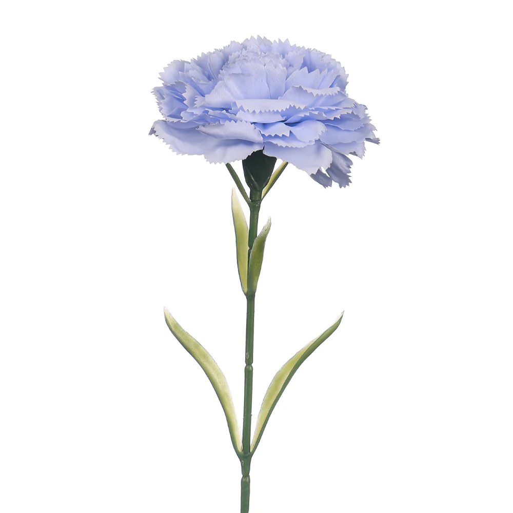 Artificial Single Stem Carnation Flowers(without glass vase) - Image 3