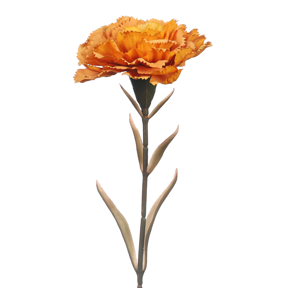 Artificial Single Stem Carnation Flowers(without glass vase) - Image 33