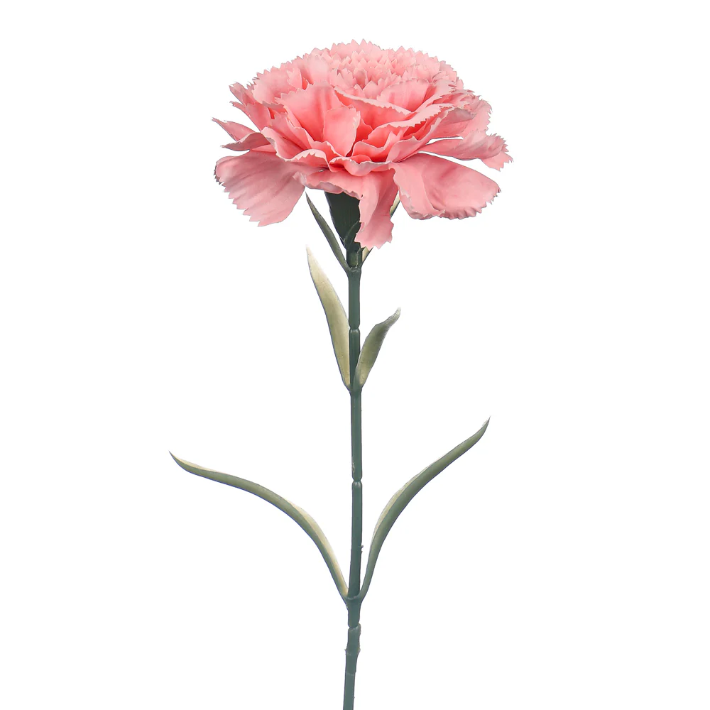 Artificial Single Stem Carnation Flowers(without glass vase) - Image 9