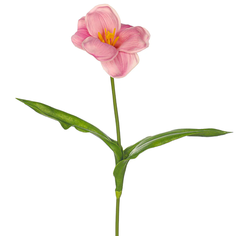 Vibrant Artificial Tulip Flower Single Stem(without vase) - Image 18