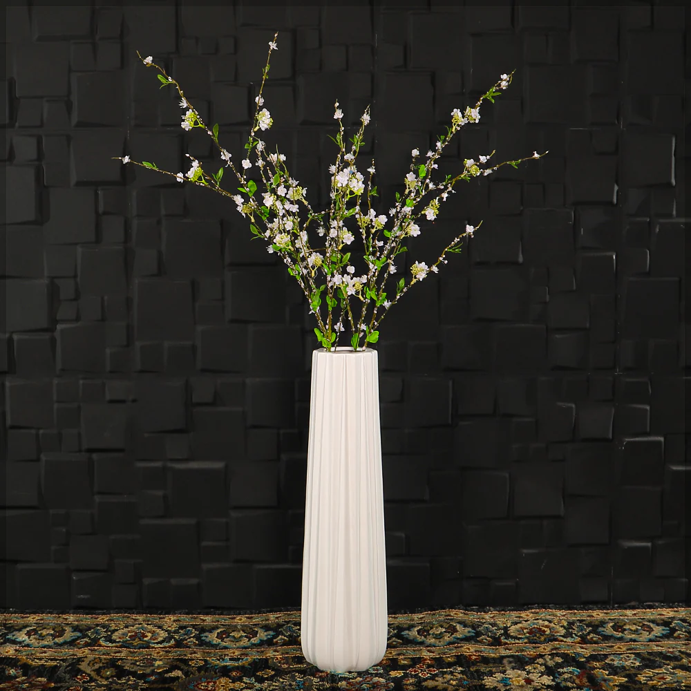 Artificial Snow Willow Single Stem (without vase) - Image 10
