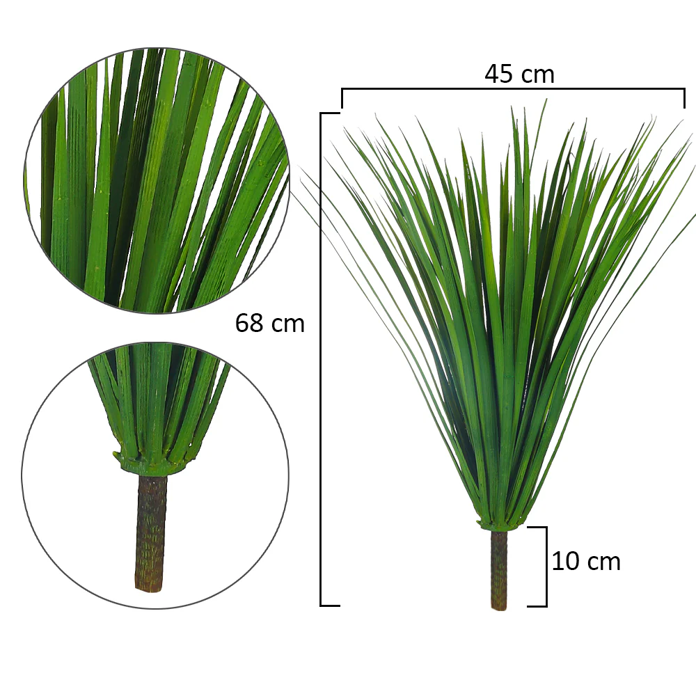 Artificial Steel Grass(without vase) - Image 2