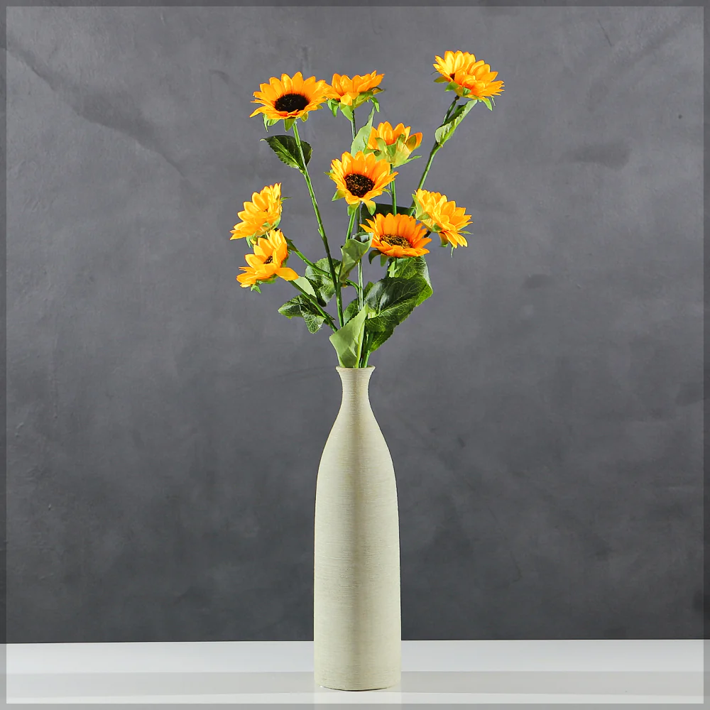 Artificial Sunflower Single Stem(without vase)