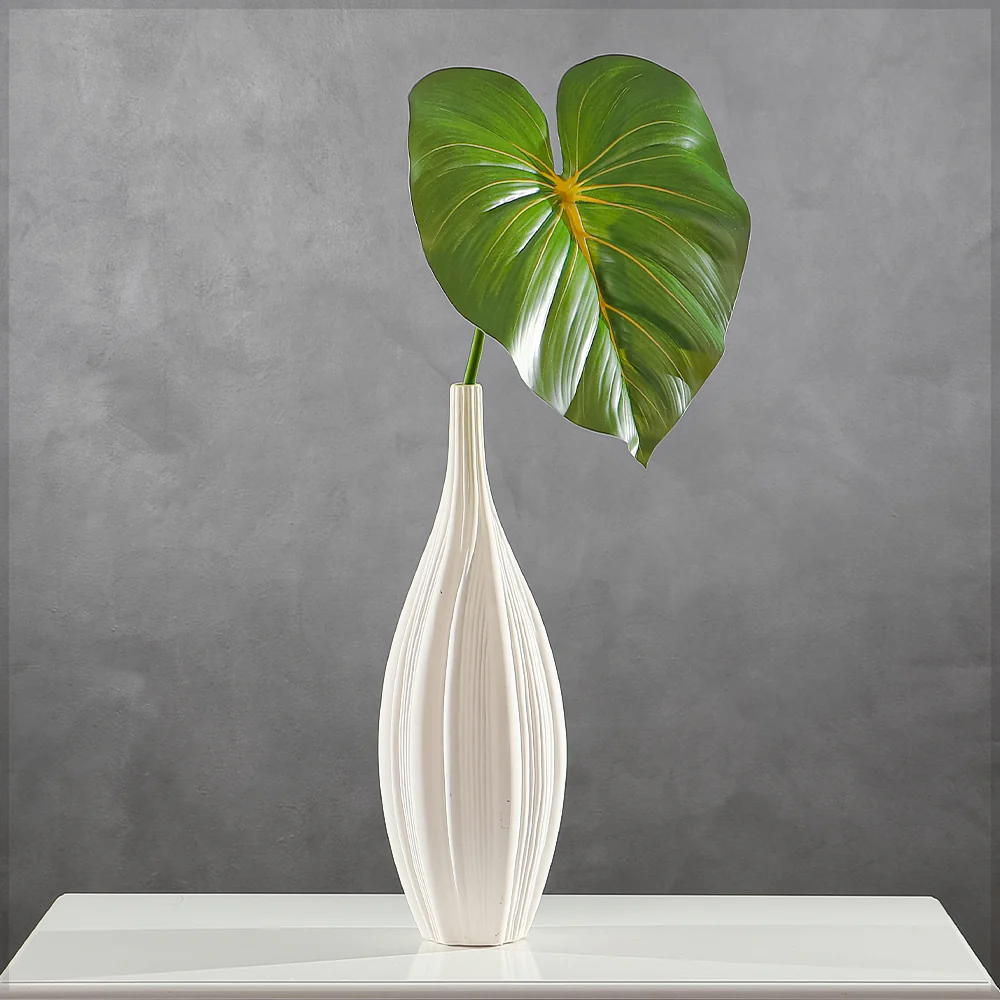 Artificial  Taro  Leaf(without vase) - Image 4