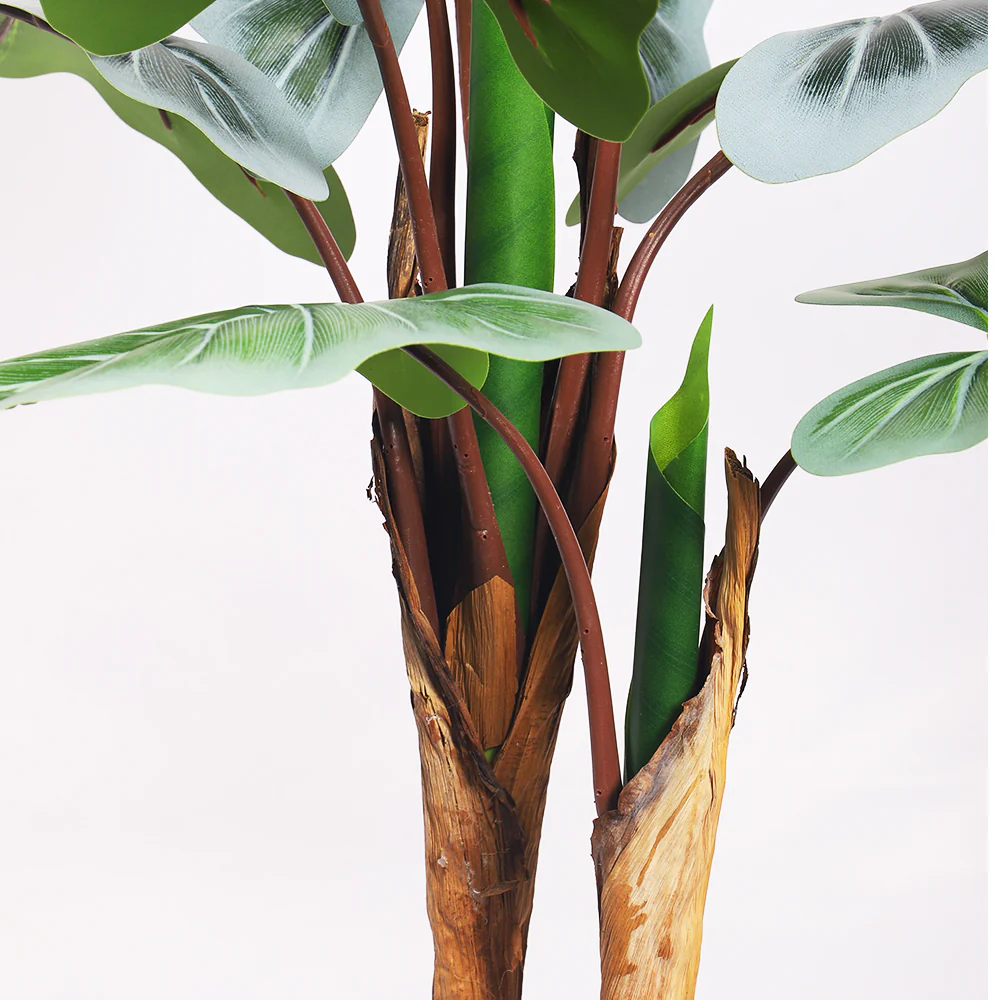Artificial Taro Plant 70cm High - Image 3
