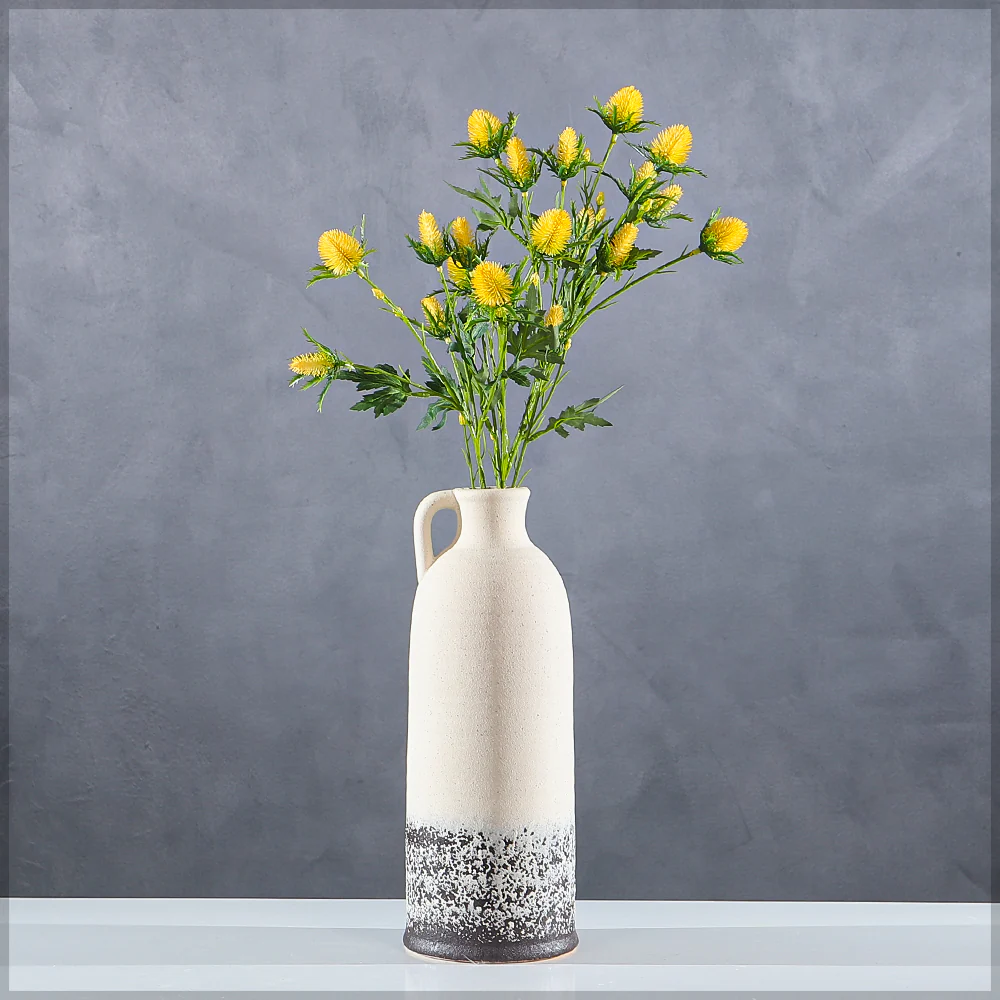 Artificial Thistle Flower Bunch(without vase) - Image 11