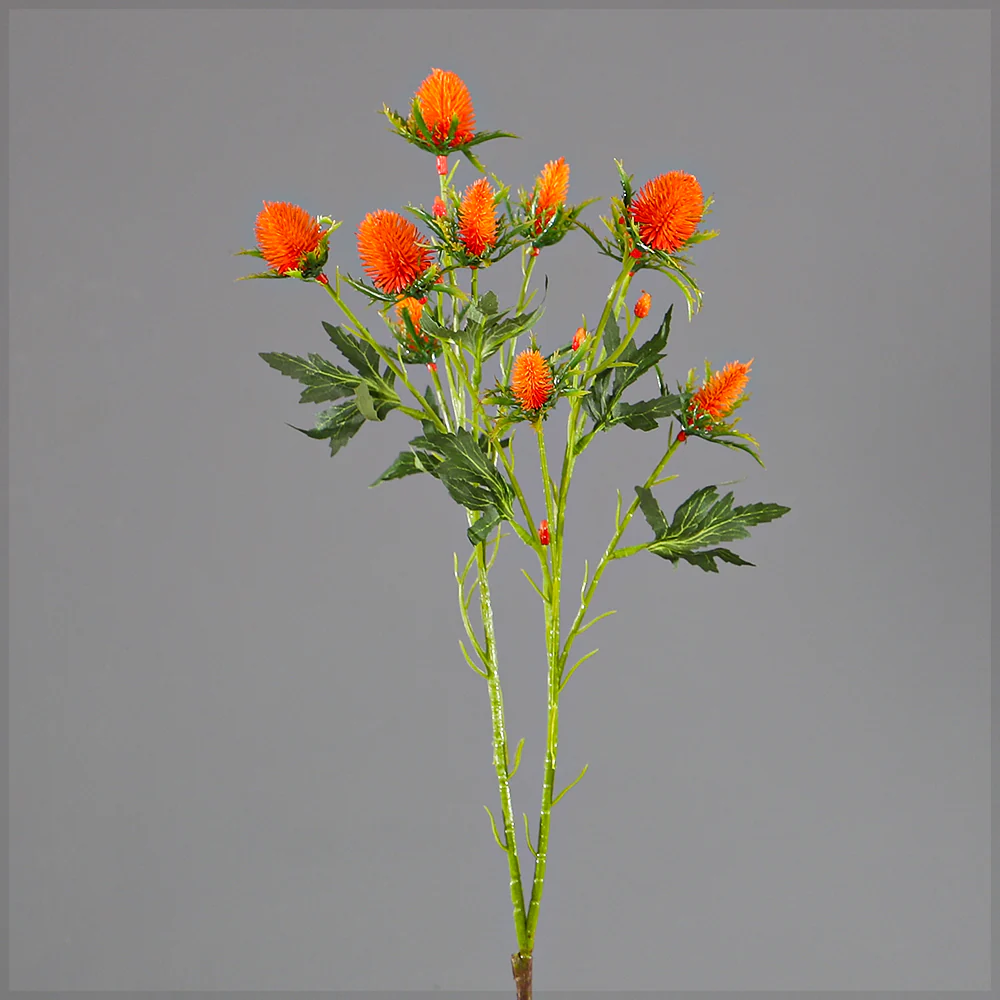 Artificial Thistle Flower Bunch(without vase) - Image 15