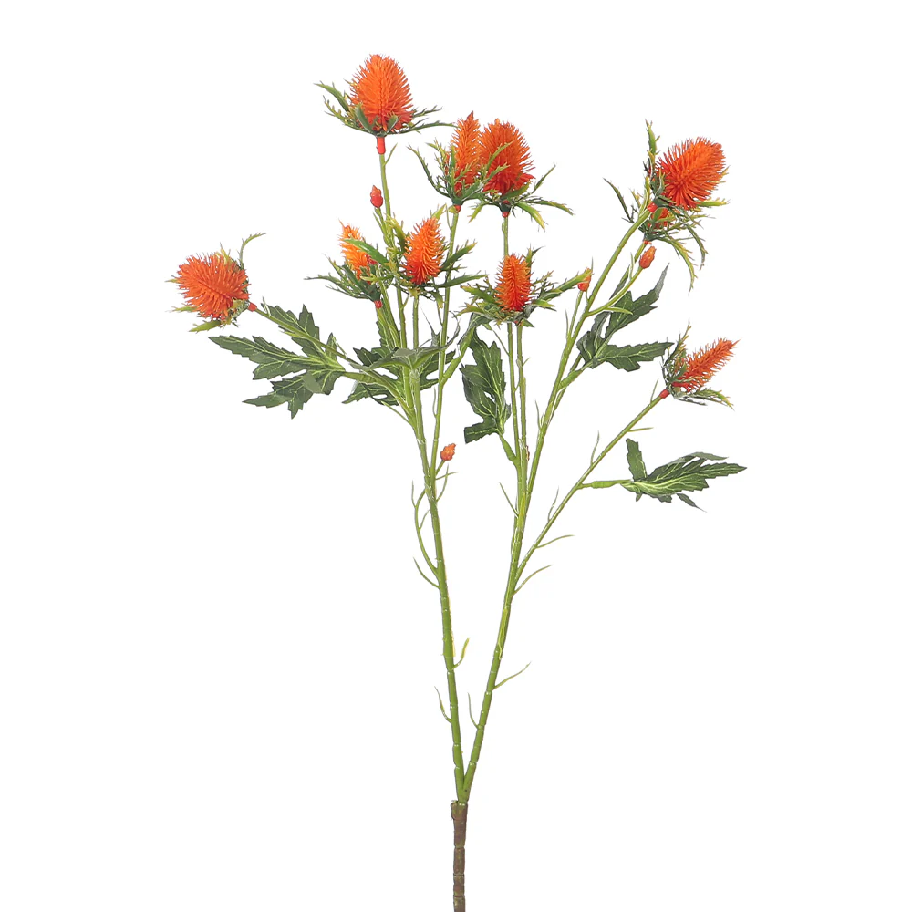 Artificial Thistle Flower Bunch(without vase) - Image 17
