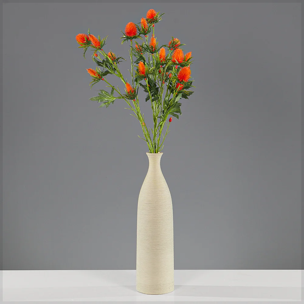 Artificial Thistle Flower Bunch(without vase) - Image 18