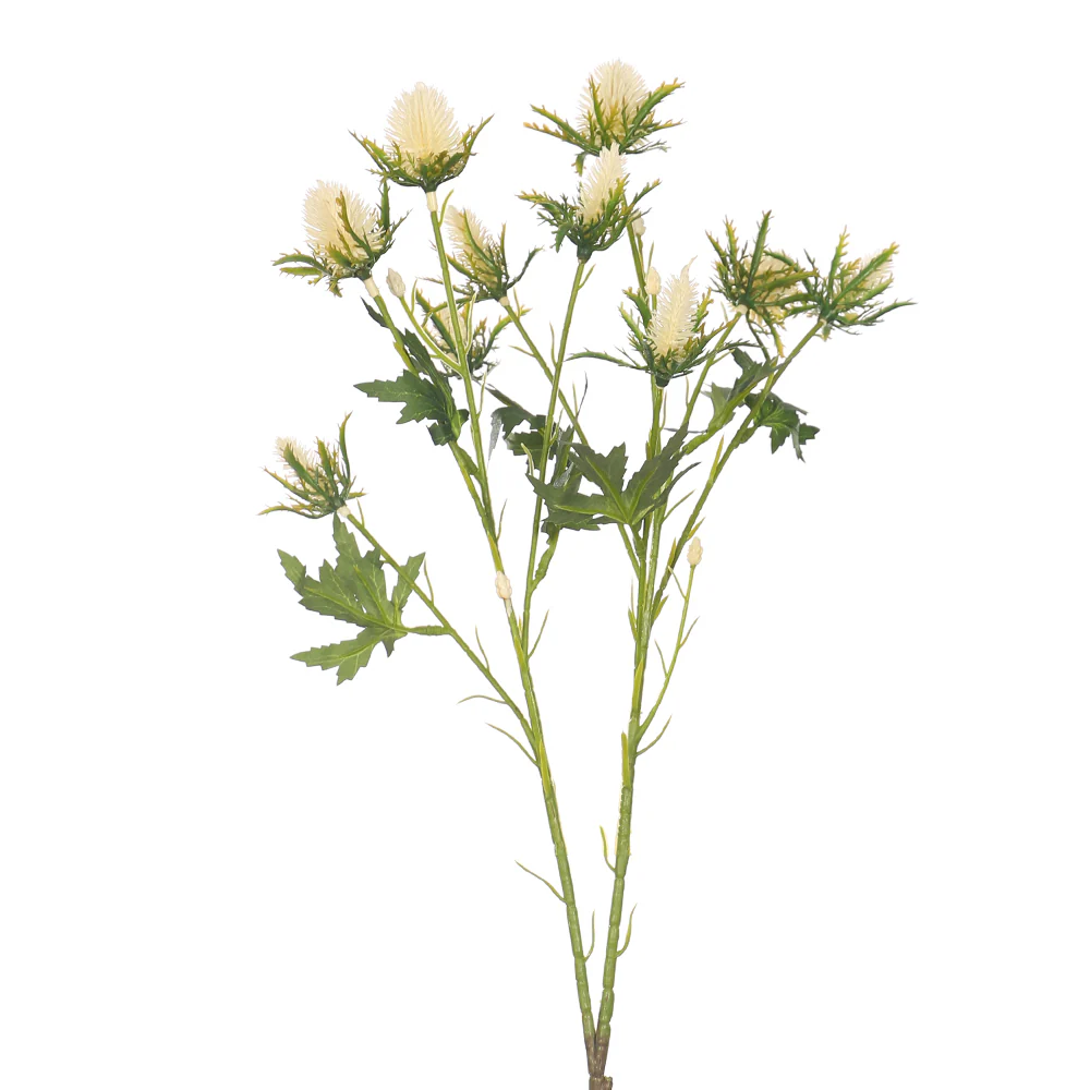 Artificial Thistle Flower Bunch(without vase) - Image 6