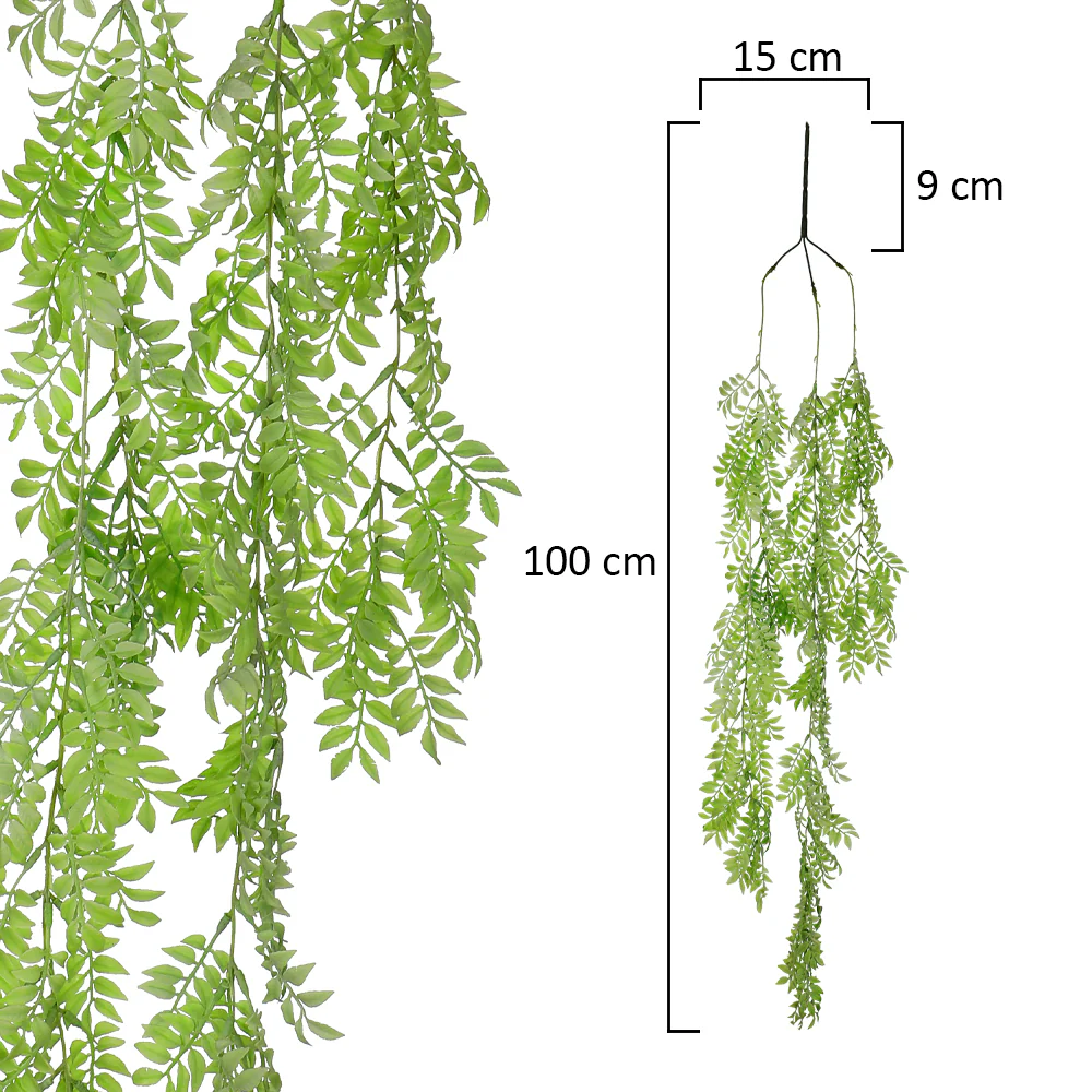 Artificial Single Bunch Trailing Asparagus Fern - Image 9