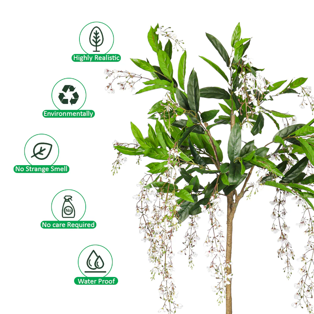 Artificial Trailing Jasmine Flower Plant - Image 8