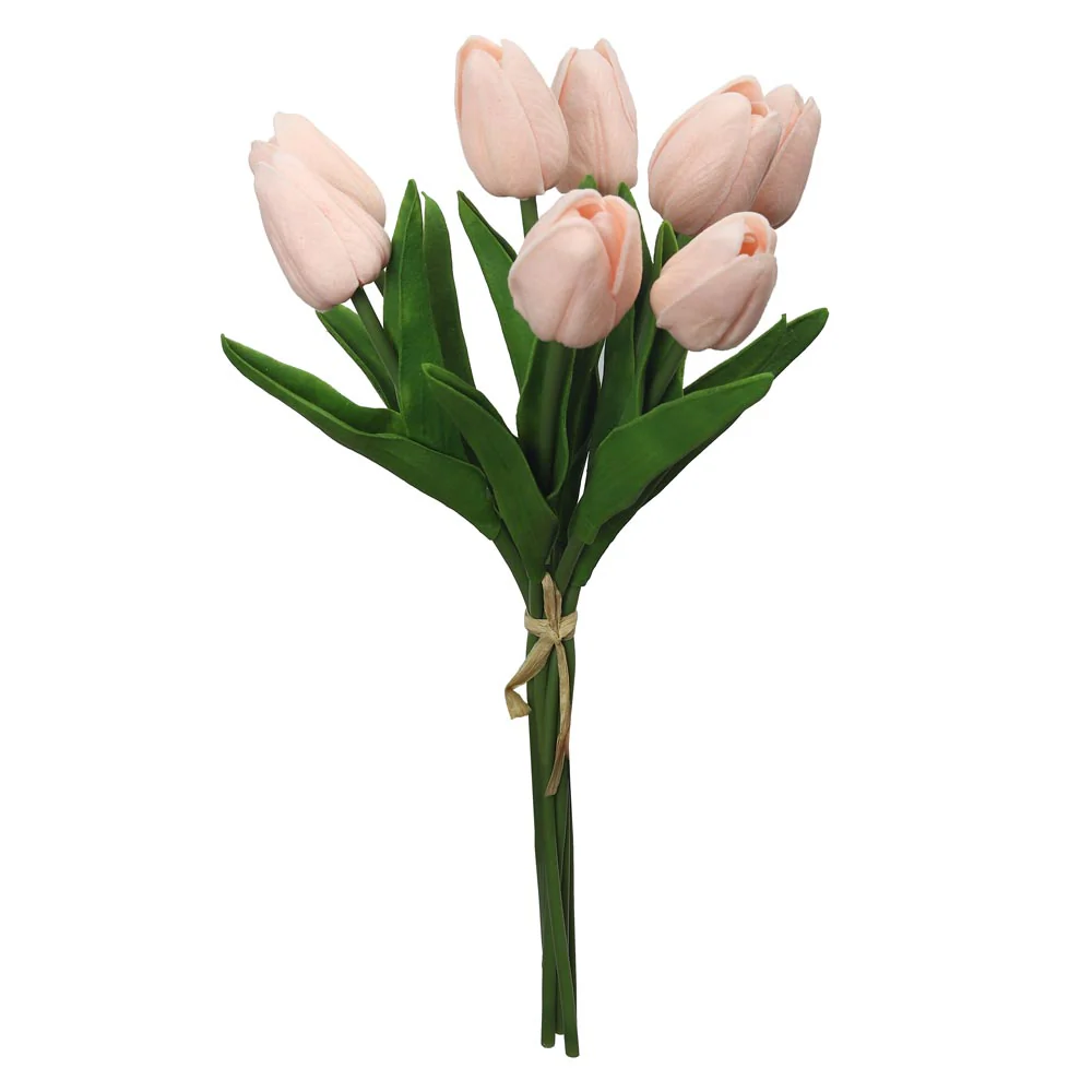 Artificial Tulip Flowers Single Bunch (without vase) - Image 11