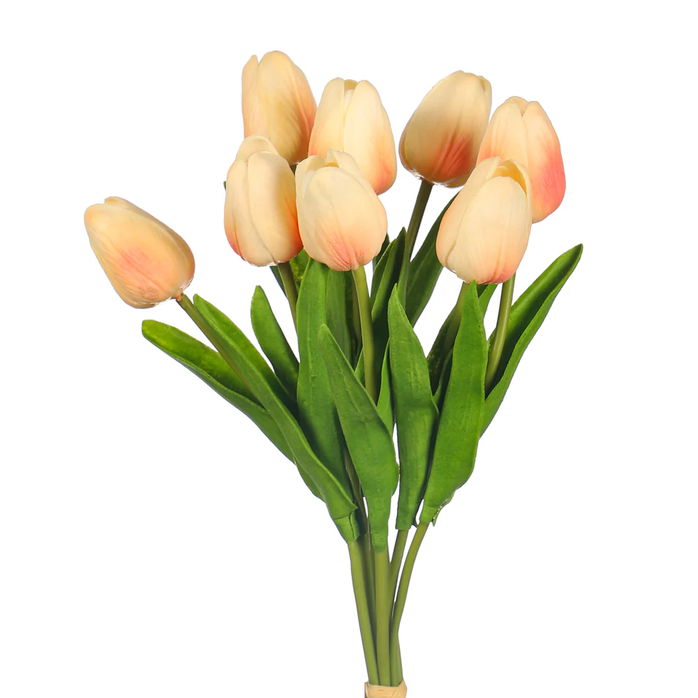 Artificial Tulip Flowers Single Bunch (without vase) - Image 34