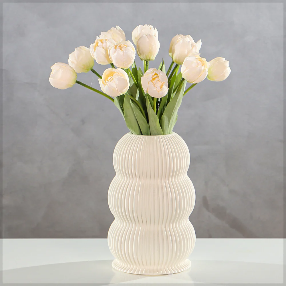 Artificial Tulips Flower Single Bunch (without vase)