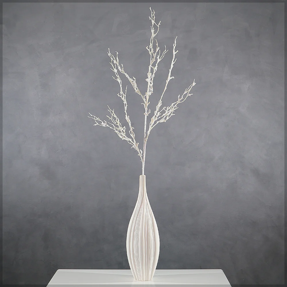 Artificial White Willow Branch(without vase)