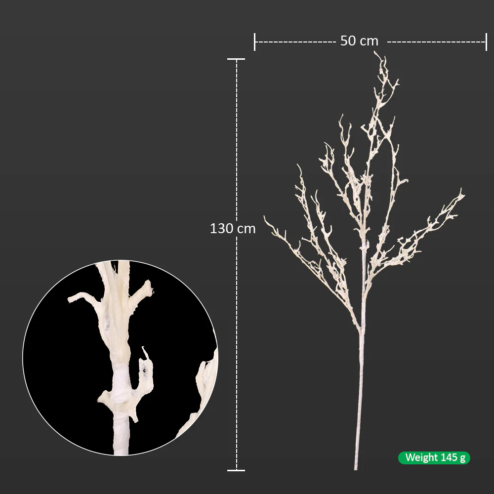 Artificial White Willow Branch(without vase) - Image 2